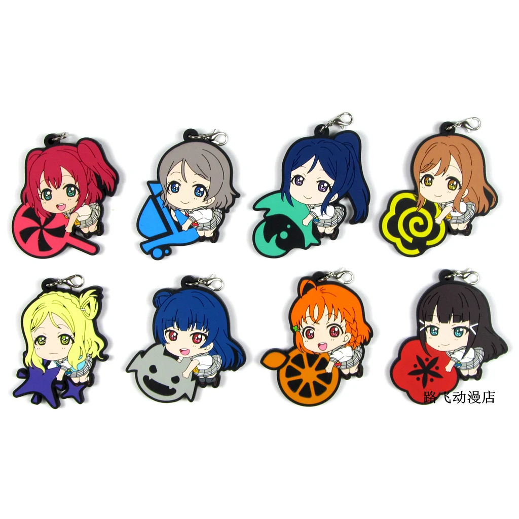LoveLive!Sunshine AqoursTakami Chika Sakurauchi Riko Kanan Matsuura Watanabe You Action Figure Anime Model Rubber Pendant 6cm
LoveLive!Sunshine AqoursTakami Chika Sakurauchi Riko Kanan Matsuura Watanabe You Action Figure Anime Model Rubber Pendant 6cm