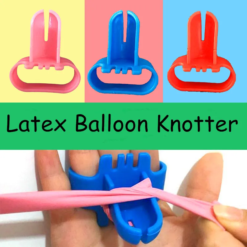4pcs High quality Air Balloon knotter latex balloon fastener easily knot wedding party balloon accessories Color randomly
4pcs High quality Air Balloon knotter latex balloon fastener easily knot wedding party balloon accessories Color randomly