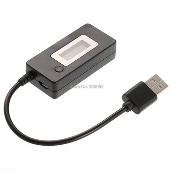 KCX-017 LCD USB Power Charger Current Voltage Detector Tester Monitor Meter for Phone Tablet Computer Meter Power Detector
KCX-017 LCD USB Power Charger Current Voltage Detector Tester Monitor Meter for Phone Tablet Computer Meter Power Detector