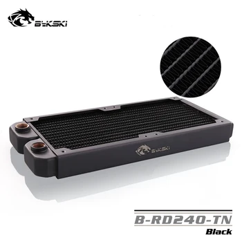 Bykski 240mm Copper Single Wave Radiator about 30mm thick Computer Water cooling Liquid Heat Sink for 12cm PC Fans B-RD240-TN
Bykski 240mm Copper Single Wave Radiator about 30mm thick Computer Water cooling Liquid Heat Sink for 12cm PC Fans B-RD240-TN