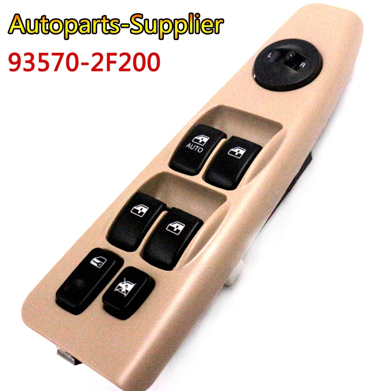 93570-2F200 Electric Power Window Lifter Master Control Switch Fits For Kia Cerato Driver Side Window Control Switch
93570-2F200 Electric Power Window Lifter Master Control Switch Fits For Kia Cerato Driver Side Window Control Switch