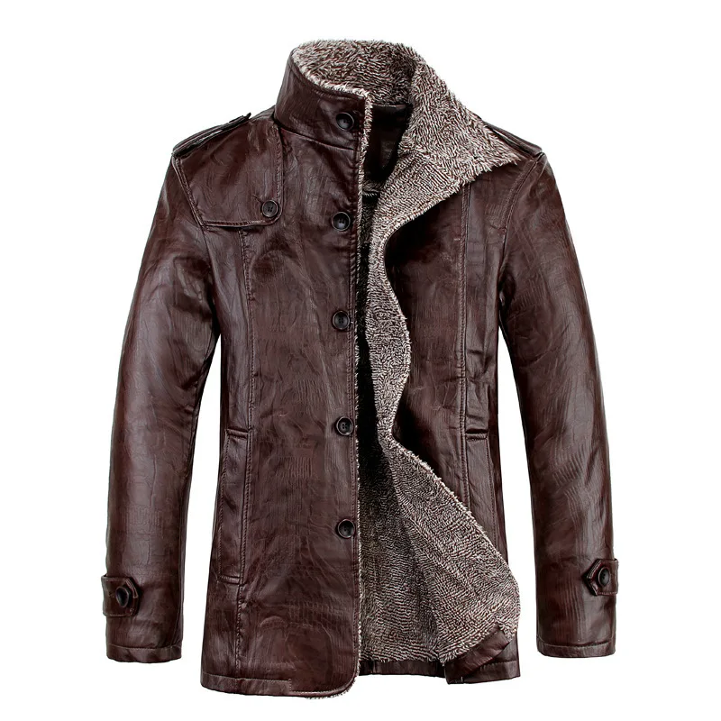 New 2019 Mens Leather Jackets Classic Motorcycle Bike Cowboy Jacket Male Velvet Casual Coats Warm Brand Clothing Plus Size 8XL 
New 2019 Mens Leather Jackets Classic Motorcycle Bike Cowboy Jacket Male Velvet Casual Coats Warm Brand Clothing Plus Size 8XL