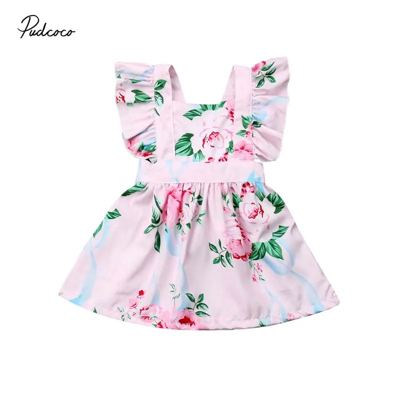 2019 Brand Infant Baby Girls Floral Sweet Dress Summer New Flying Sleeve Pegeant Party Dresses Outfit Sunsuit Clothes Sundress
2019 Brand Infant Baby Girls Floral Sweet Dress Summer New Flying Sleeve Pegeant Party Dresses Outfit Sunsuit Clothes Sundress