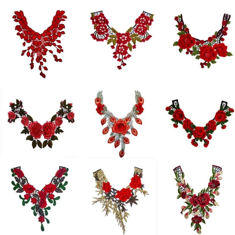 1PC Floral Collar Exquisite Red Neckline Lace Collar DIY Fine Applique DIY Lace Collar Ladies Clothing Accessories Scrapbooking
1PC Floral Collar Exquisite Red Neckline Lace Collar DIY Fine Applique DIY Lace Collar Ladies Clothing Accessories Scrapbooking