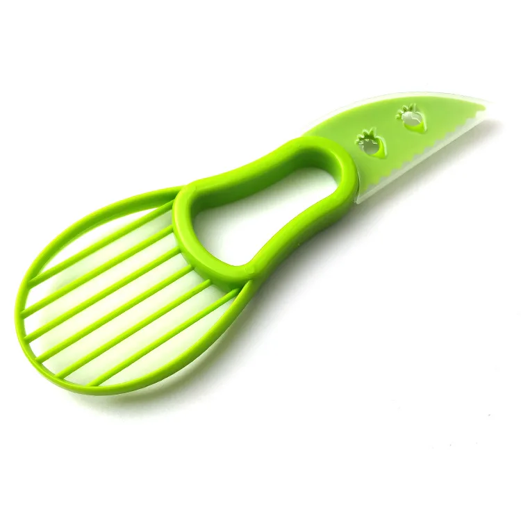Multi-functional Avocado Slicer Plastic Knife Fruit Vegetable Corer Cutter Peeler Butter Kiwi Cutter Kitchen Accesory Tool
Multi-functional Avocado Slicer Plastic Knife Fruit Vegetable Corer Cutter Peeler Butter Kiwi Cutter Kitchen Accesory Tool