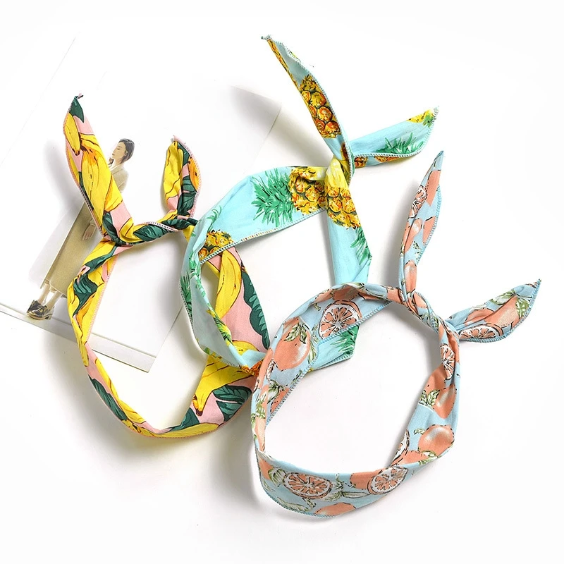 New Style Fruit Flower Women Hairband Fashion Girl Sea Beach Cute Lemon Banana Pineapple Rabbit Bow Tie Hair Accessories
New Style Fruit Flower Women Hairband Fashion Girl Sea Beach Cute Lemon Banana Pineapple Rabbit Bow Tie Hair Accessories
