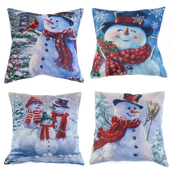 45x45cm Pillow Covers Santa Snowman Rustic Pillow Case Cover Christmas Decoration for Home Square Linen Decorative Pillowcase
45x45cm Pillow Covers Santa Snowman Rustic Pillow Case Cover Christmas Decoration for Home Square Linen Decorative Pillowcase