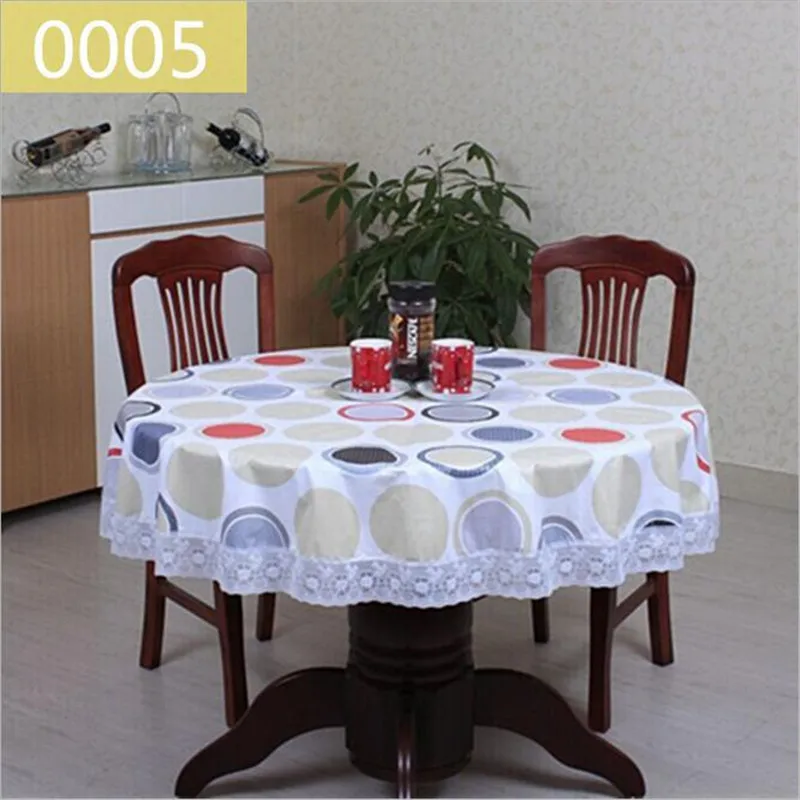 1Pcs Rural style PVC thickening Round tablecloth lace printing tablecloth waterproof and oil table cloth Tea table cloth
1Pcs Rural style PVC thickening Round tablecloth lace printing tablecloth waterproof and oil table cloth Tea table cloth