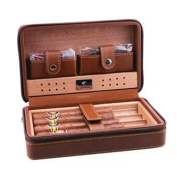 Humidifier Cigar Box Portable Travel Cigar Humidor Cigarette Cup Moisture Leather Cedar Wood Craft Home Interior Design L3367
Humidifier Cigar Box Portable Travel Cigar Humidor Cigarette Cup Moisture Leather Cedar Wood Craft Home Interior Design L3367