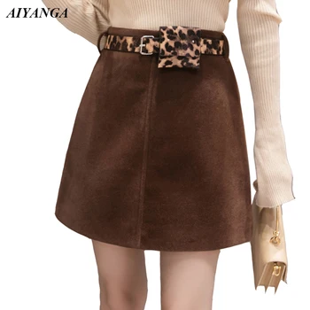 2018 Autumn Winter Skirts With Sashes Women Woolen Skirt Ladies Christmas Skirts For Women High Waist A-Line package Hip Sexy
2018 Autumn Winter Skirts With Sashes Women Woolen Skirt Ladies Christmas Skirts For Women High Waist A-Line package Hip Sexy