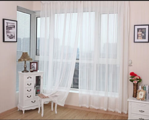 Modern one piece 150cm*270cm Sheer White Voile Scarf Curtain Panel Sets Curtains Extra Wide Long hot selling
Modern one piece 150cm*270cm Sheer White Voile Scarf Curtain Panel Sets Curtains Extra Wide Long hot selling