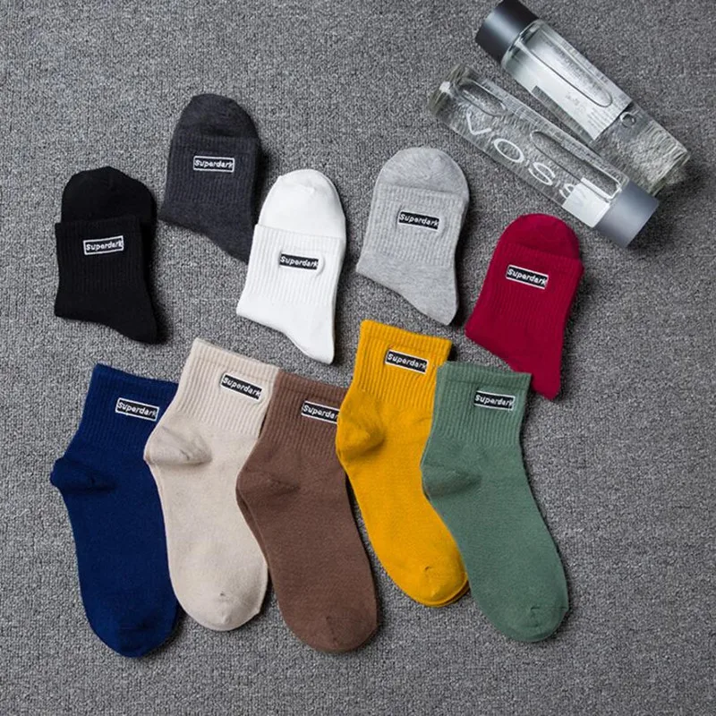 Superdark New Embroidery Letter Sock 10 Styles Korea Autumn And Winter Fashion Cotton Socks Men's Personality Crew Sock
Superdark New Embroidery Letter Sock 10 Styles Korea Autumn And Winter Fashion Cotton Socks Men's Personality Crew Sock
