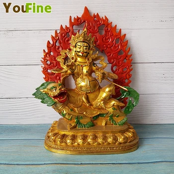 Bronze Buddha Tibetan Buddha Painted Craft Lion Cobola Statue Sculpture Supports Various Buddha Image Customization
Bronze Buddha Tibetan Buddha Painted Craft Lion Cobola Statue Sculpture Supports Various Buddha Image Customization