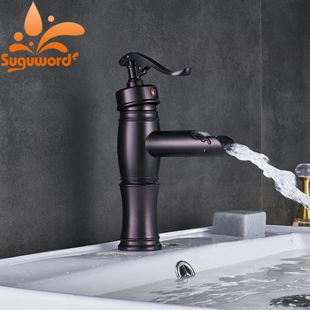 Bathroom Basin Sink Faucet Red ORB Finish Taps Hot and Cold Water Single Handle Faucets
Bathroom Basin Sink Faucet Red ORB Finish Taps Hot and Cold Water Single Handle Faucets