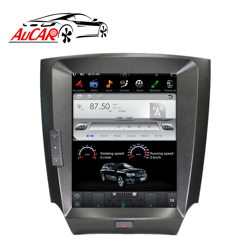 Автомагнитола Tesla Style 2 din Android 8 1 10 4 дюйма GPS навигация для Lexus IS250/IS200/300/350 2006 2007 2008 2009