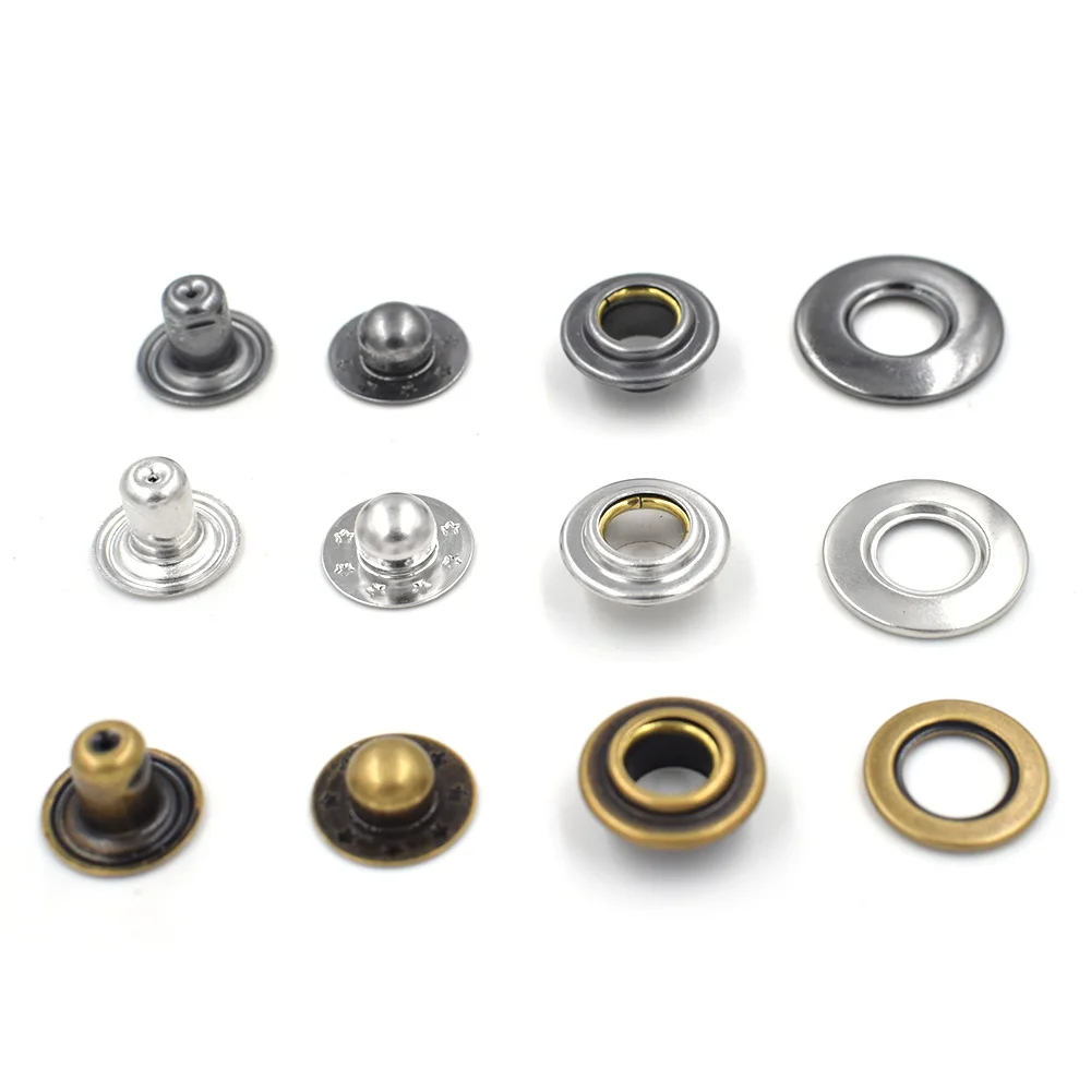 20sets/iot New copper material button. EU environmental non-toxic buttons. Brass rivet. Down button. Metal eyelets.
20sets/iot New copper material button. EU environmental non-toxic buttons. Brass rivet. Down button. Metal eyelets.