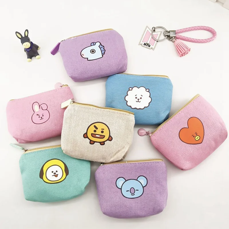 Kpop Bangtan boys PU Leather Card Bag With Keychain Cute Credit ID Card Holders Wallet Case Change Coin Purse
Kpop Bangtan boys PU Leather Card Bag With Keychain Cute Credit ID Card Holders Wallet Case Change Coin Purse