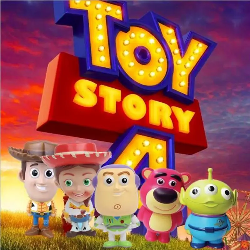 3-17pcs Toy Story 4 Jessie Woody En Buzz Lightyear Mr Potato Head Little Green Men Alien Rex PVC Figuur Speelgoed
3-17pcs Toy Story 4 Jessie Woody En Buzz Lightyear Mr Potato Head Little Green Men Alien Rex PVC Figuur Speelgoed