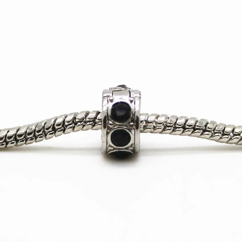 Free Shipping 1pc Jewelry 925 Bead Alloy Charm European Black Stopper Bead Fit Pandora Bracelets & Bangles Gift
Free Shipping 1pc Jewelry 925 Bead Alloy Charm European Black Stopper Bead Fit Pandora Bracelets & Bangles Gift