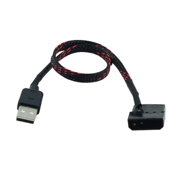 1pcs USB to 4 Pin Molex Fan Power Cable Computer Case Adapter Cord 12V 4Pin Female to 5V USB Male USB Adapter Cable
1pcs USB to 4 Pin Molex Fan Power Cable Computer Case Adapter Cord 12V 4Pin Female to 5V USB Male USB Adapter Cable