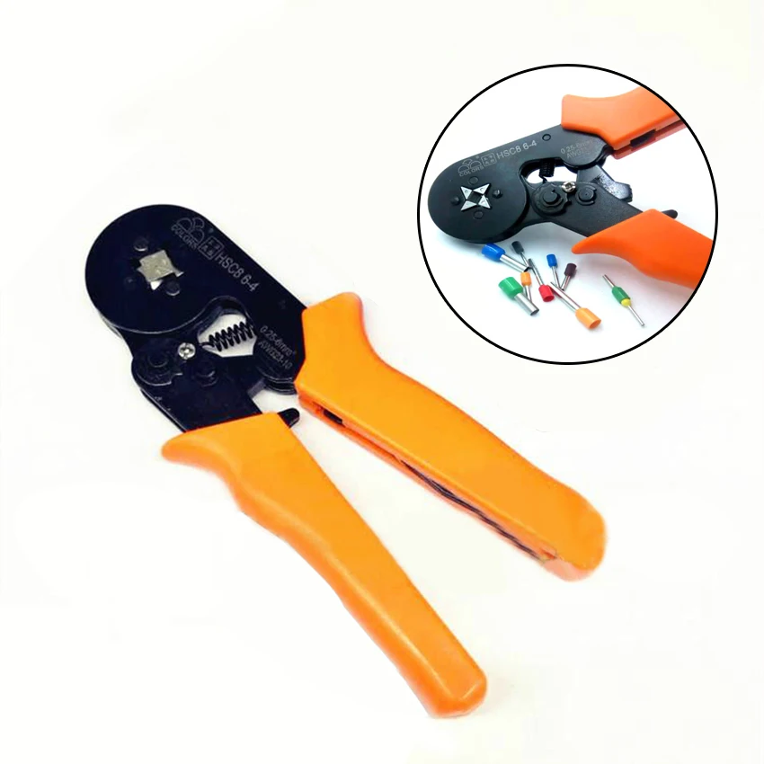 HSC8 6-4 0.25-6mm 23-10AWG Auto Adjustable Hexagon Tube Termina Crimping Pliers Crimp Hand Tools
HSC8 6-4 0.25-6mm 23-10AWG Auto Adjustable Hexagon Tube Termina Crimping Pliers Crimp Hand Tools