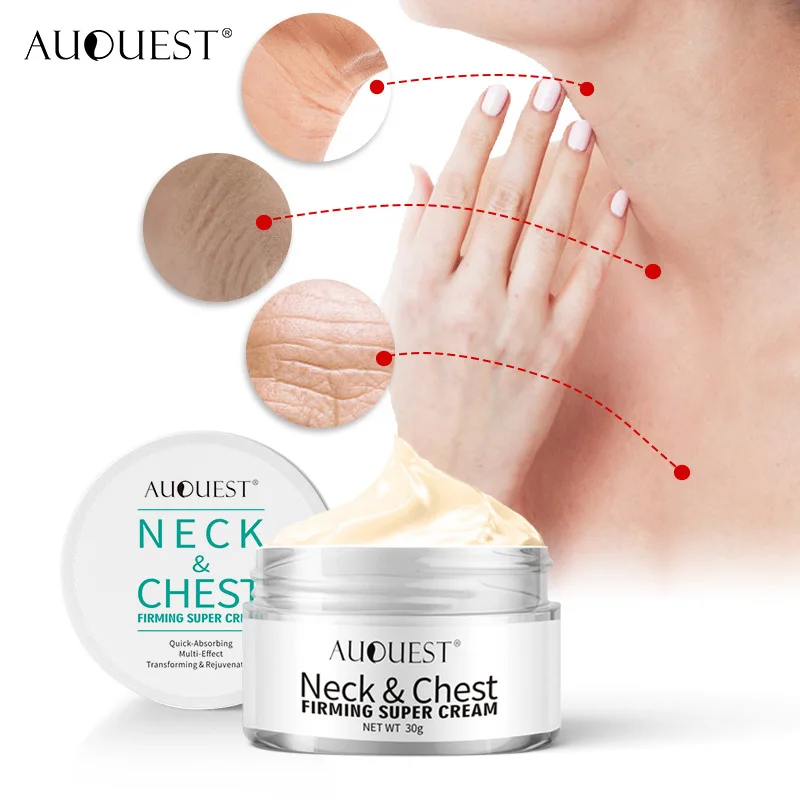 Auquest Skin Care Neck Lift Neck Cream Lifting Anti Wrinkle Firming Repair Skin Tightening Cream Neck Whitening Tslm1 Aliexpress