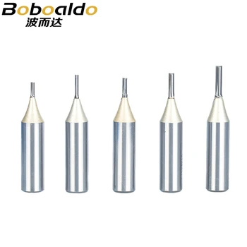 1pc 1/4 1/2 Shank TCT Straight Router Bits Woodworking Carving 2 Flute Wood Engraving Milling Cutter Carbide CNC Bits
1pc 1/4 1/2 Shank TCT Straight Router Bits Woodworking Carving 2 Flute Wood Engraving Milling Cutter Carbide CNC Bits
