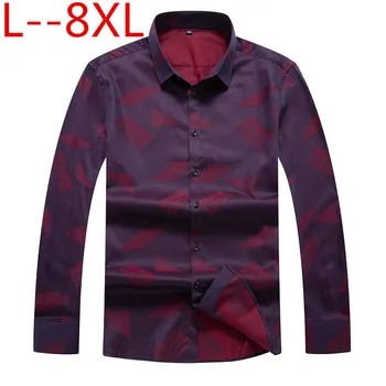8XL 6XL 5XL Men Flannel Print Shirt Cotton Spring Autumn Casual Long Sleeve Shirt Soft Comfort Slim Fit Styles Brand Man Clothes 
8XL 6XL 5XL Men Flannel Print Shirt Cotton Spring Autumn Casual Long Sleeve Shirt Soft Comfort Slim Fit Styles Brand Man Clothes