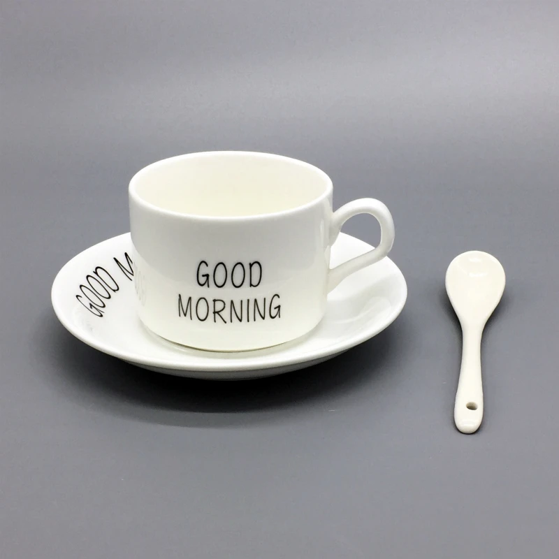 150ml coffee cup set European ceramic coffee cup and dish breakfast cup and saucer simple coffee cup
150ml coffee cup set European ceramic coffee cup and dish breakfast cup and saucer simple coffee cup