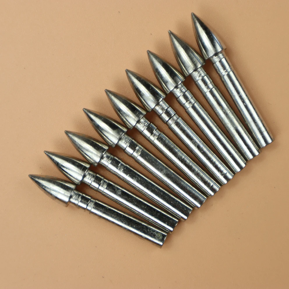 DIy 55grain iron Bullet Point Tip For ID 4.2mm Arrow Shaft Accessories Archery Bow Hunting Shooting arrow heads
DIy 55grain iron Bullet Point Tip For ID 4.2mm Arrow Shaft Accessories Archery Bow Hunting Shooting arrow heads