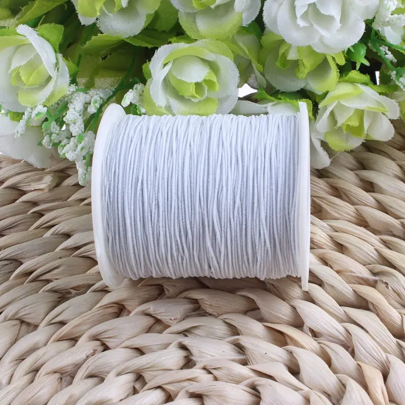 White Elastic Thread Apparel Fabric DIY Machine Industry elastic sewing thread Spool 200Meters/Roll
White Elastic Thread Apparel Fabric DIY Machine Industry elastic sewing thread Spool 200Meters/Roll