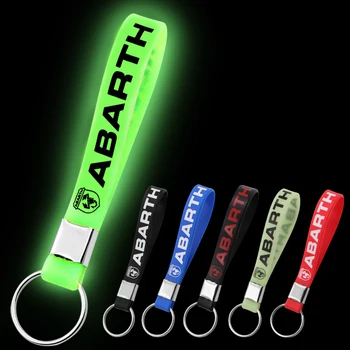 1pcs excellent Luminous Car Keychain Silicone Key Ring Holder Logo Auto Car Fashion for Fiat Abarth Car Accessories Car Styling
1pcs excellent Luminous Car Keychain Silicone Key Ring Holder Logo Auto Car Fashion for Fiat Abarth Car Accessories Car Styling