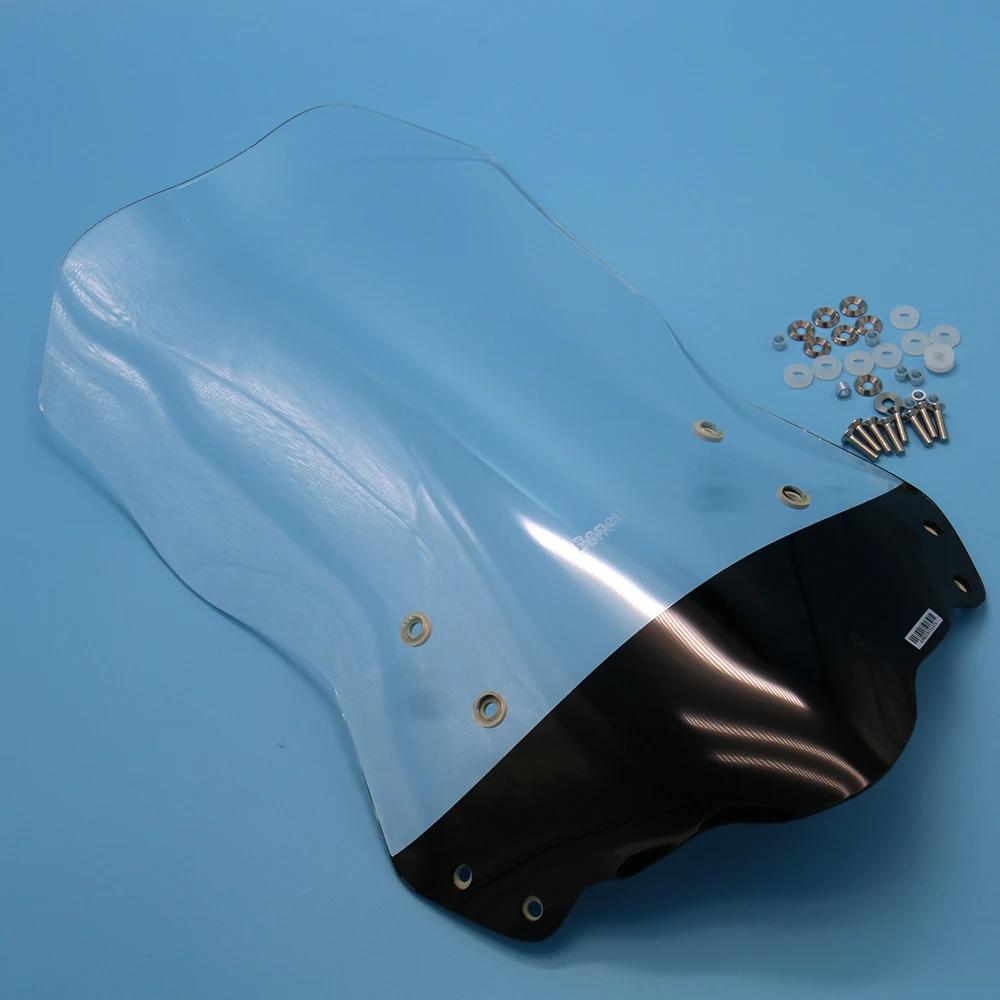 64CM Thicken Motorcycle WindScreen Windshield For Benelli TRK502 TRK 502 TRK502X Transparent
64CM Thicken Motorcycle WindScreen Windshield For Benelli TRK502 TRK 502 TRK502X Transparent