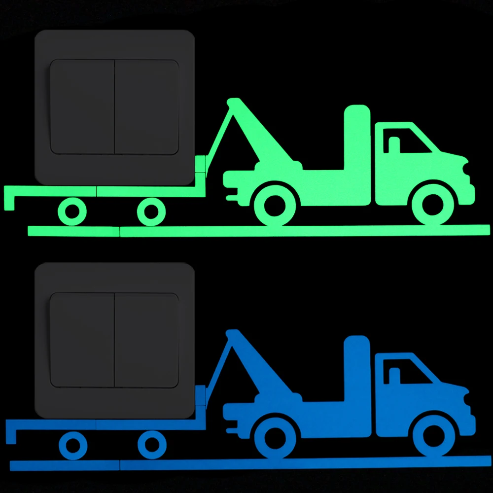 Glow in the Dark Trailer Switch Sticker Decal Creative Wall Decoration Sticker Boys Room DIY Personalised Decor Luminous Sticker
Glow in the Dark Trailer Switch Sticker Decal Creative Wall Decoration Sticker Boys Room DIY Personalised Decor Luminous Sticker