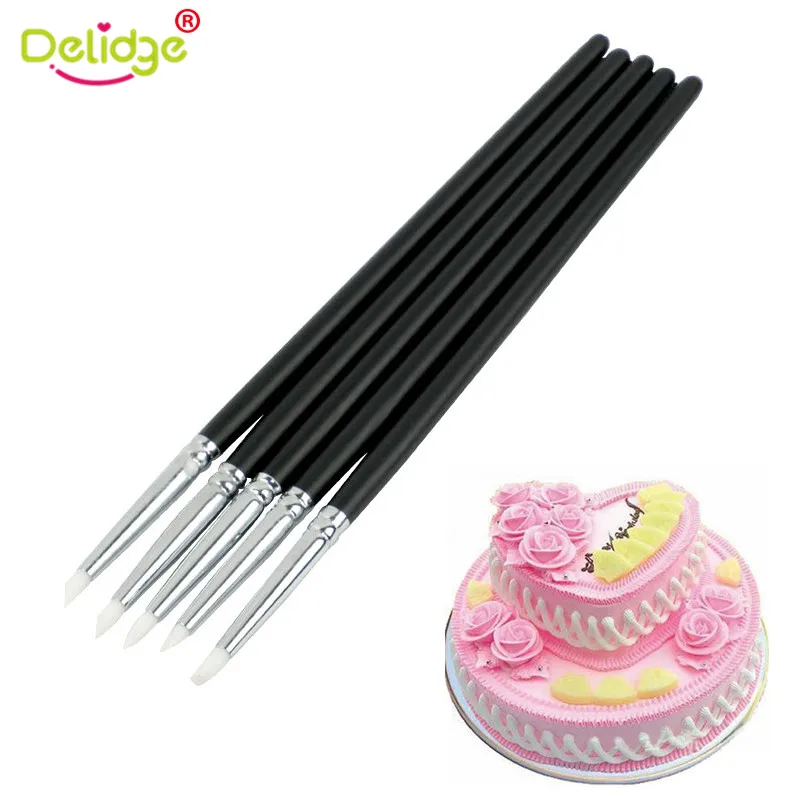 Delidge Silicone Cake Fondant Brush Silicone Pen Nail Tool Hollow Carving Embossing Pen Soft Head Carve Pen DIY Sugar Craft Pen
Delidge Silicone Cake Fondant Brush Silicone Pen Nail Tool Hollow Carving Embossing Pen Soft Head Carve Pen DIY Sugar Craft Pen