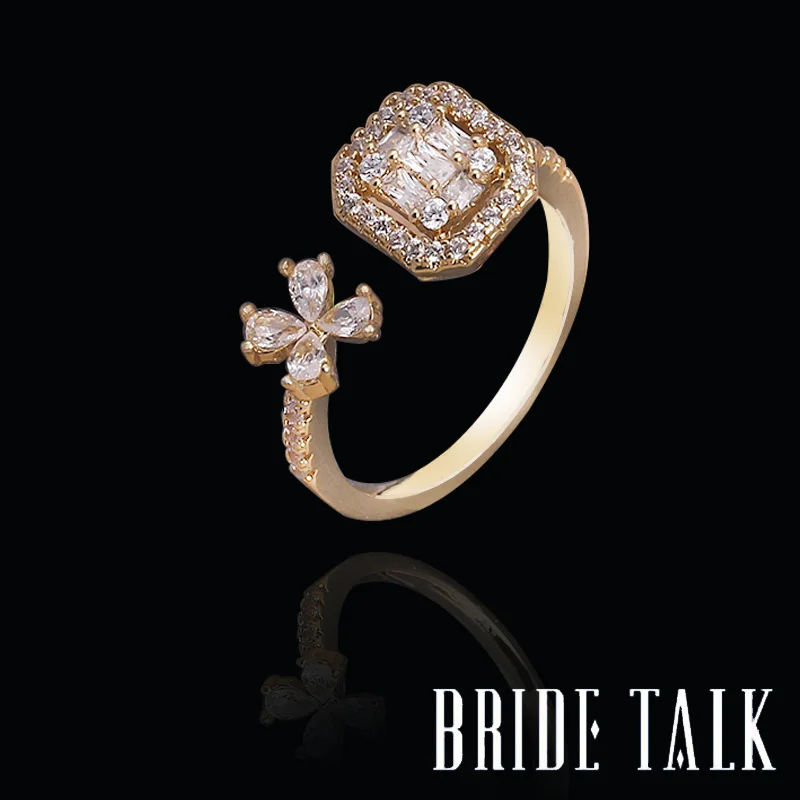 BRIDE TALK luxury brand Wedding ring Free shipping bride engagement bridal wear jewelry Global best seller
BRIDE TALK luxury brand Wedding ring Free shipping bride engagement bridal wear jewelry Global best seller