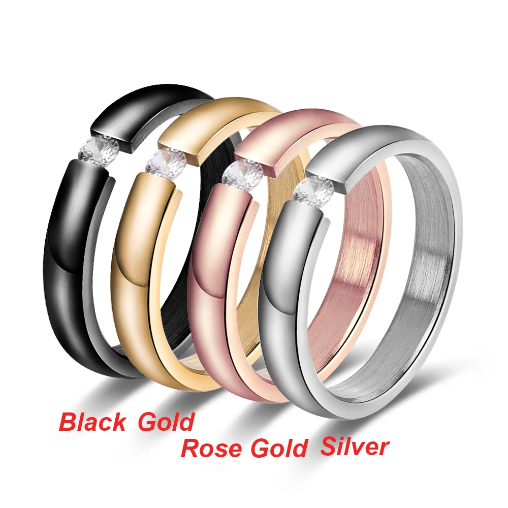 New Arrival Fashion Simple Style Women Men Stainless Steel Crystal CZ Wedding Band Ring Jewelry Gift Size 5-13
New Arrival Fashion Simple Style Women Men Stainless Steel Crystal CZ Wedding Band Ring Jewelry Gift Size 5-13