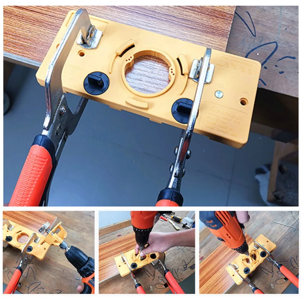 1Set 35MM Cup Style Hinge Boring Jig Drill Guide Set Door Hole Template For Kreg Tool Carpentry Tools Woodworking Accessories B2
1Set 35MM Cup Style Hinge Boring Jig Drill Guide Set Door Hole Template For Kreg Tool Carpentry Tools Woodworking Accessories B2