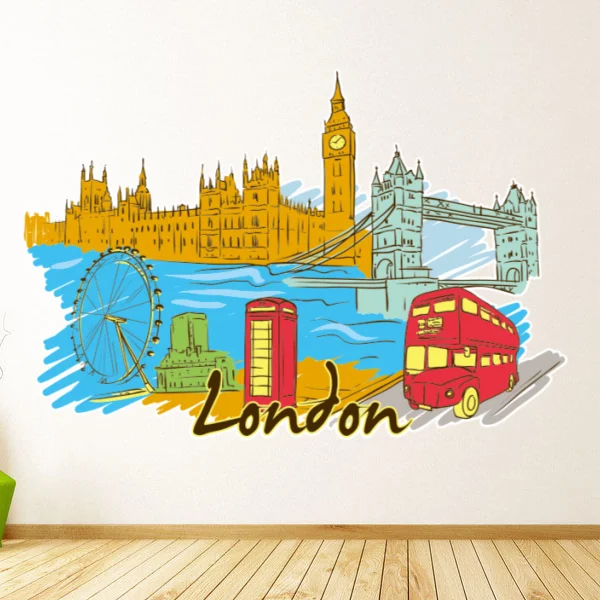 London Illustration Travel The Word Landmark Wall Sticker Wedding Decor Vinyl Waterproof Wall Sticker Wallpaper Decal
London Illustration Travel The Word Landmark Wall Sticker Wedding Decor Vinyl Waterproof Wall Sticker Wallpaper Decal