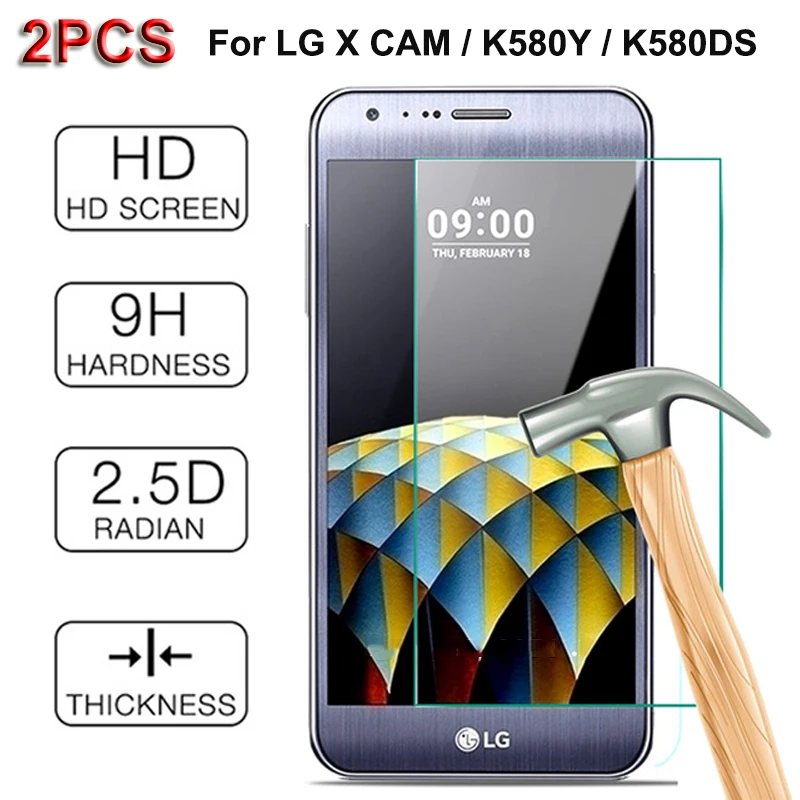 2PCS For LG X Cam Screen Protector Tempered Glass 9H Arc Protective Film For LG X CAM / K580Y / K580DS Dual SIM / F690S / F690L
2PCS For LG X Cam Screen Protector Tempered Glass 9H Arc Protective Film For LG X CAM / K580Y / K580DS Dual SIM / F690S / F690L