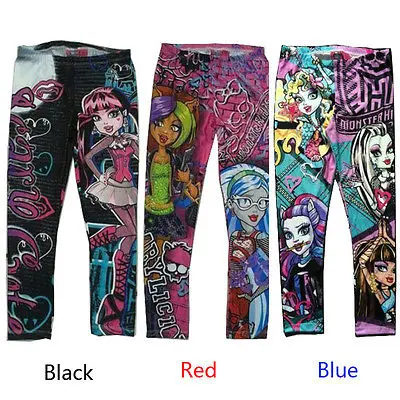 Punk Style Kids Children Monster High Waist Girls Leggings Skinny Printed Pencil Pants 6 8 10 12 14
Punk Style Kids Children Monster High Waist Girls Leggings Skinny Printed Pencil Pants 6 8 10 12 14