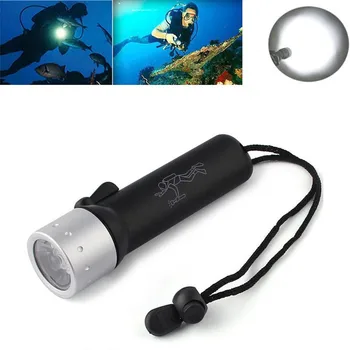 

LED lamp Underwater 1200LM CREE XM-L T6 LED Diving Flashlight Torch Lamp Light Waterproof Professional Promotion Drop Shipping