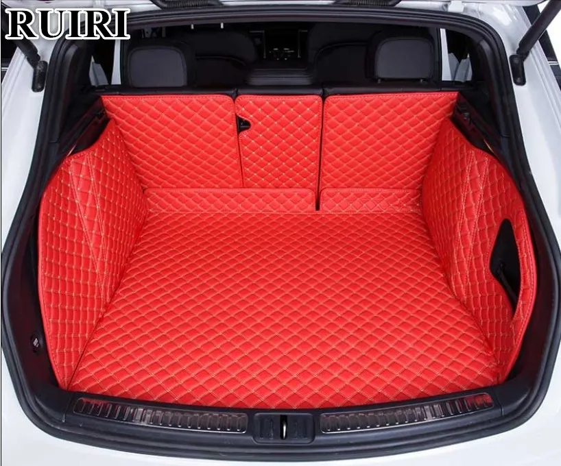 High quality! Full set car trunk mats for Porsche Macan 2018 durable cargo liner boot carpets for Macan 2017-2014,Free shipping
High quality! Full set car trunk mats for Porsche Macan 2018 durable cargo liner boot carpets for Macan 2017-2014,Free shipping