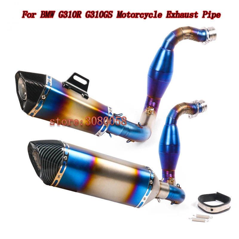 KA G310 Motorcycle Full System Exhaust Escape Modified Muffler Front Connection Link Pipe DB Killer Slip-on For BMW G310R G310GS
KA G310 Motorcycle Full System Exhaust Escape Modified Muffler Front Connection Link Pipe DB Killer Slip-on For BMW G310R G310GS