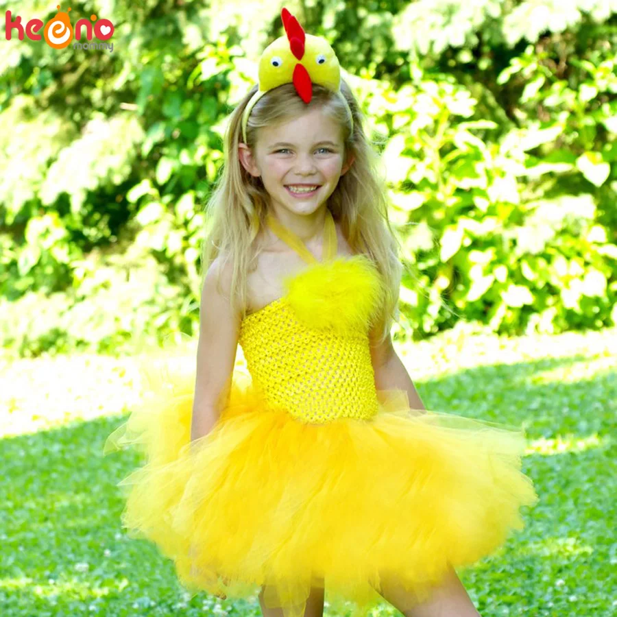 Yellow Chicken Girls Tutu Dress with Headband Animal Baby Girls Birthday Party Dress Up Halloween Children Cosplay Costume
Yellow Chicken Girls Tutu Dress with Headband Animal Baby Girls Birthday Party Dress Up Halloween Children Cosplay Costume