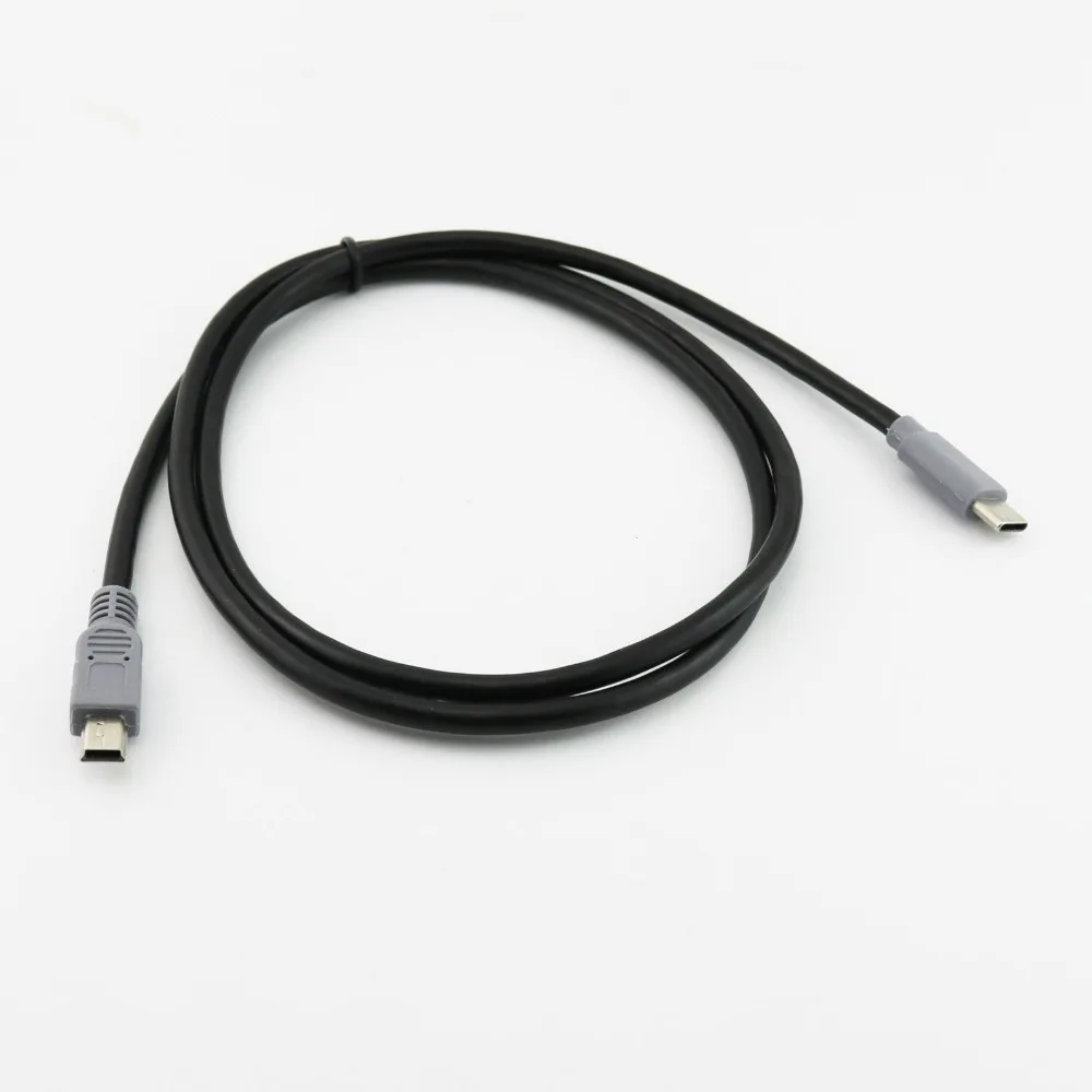 1pcs Mini USB 5 Pin Male To USB 3.1 Type-C Male Converter OTG Adapter Lead Data Cable 25cm/1m
1pcs Mini USB 5 Pin Male To USB 3.1 Type-C Male Converter OTG Adapter Lead Data Cable 25cm/1m