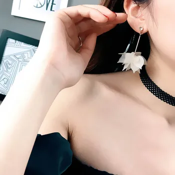 FSUNION New 1 Pair Newest Lady Colorful Elegant For Women Crystal Flower Colorful Drop Long Dangle Earrings Jewelry Best Gift
FSUNION New 1 Pair Newest Lady Colorful Elegant For Women Crystal Flower Colorful Drop Long Dangle Earrings Jewelry Best Gift