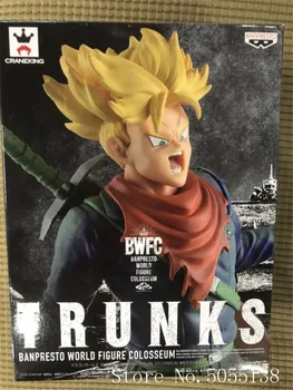 BANPRESTO Dragon Ball Z Super Saiyan Trunks Torankusu PVC Action Figure Boxed Movable Model Toy Collection