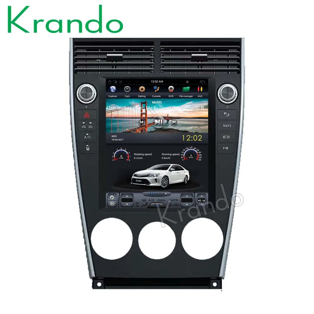 Krando Android 8.1 10.4" Vertical screen car radio audio gps player for Mazda 6 2002-2015 navigation multimedia system WIFi 3G
Krando Android 8.1 10.4" Vertical screen car radio audio gps player for Mazda 6 2002-2015 navigation multimedia system WIFi 3G