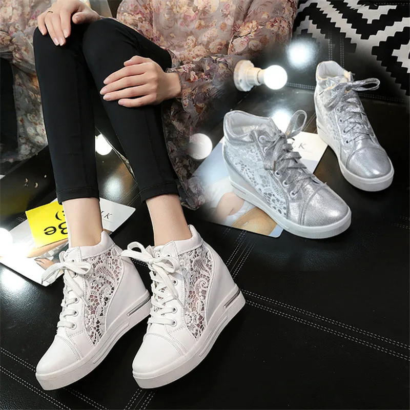 2019 Spring Summer New Mesh Sneakers Women Casual Increase High White Shoes Female Shoes tenis feminino BX74
2019 Spring Summer New Mesh Sneakers Women Casual Increase High White Shoes Female Shoes tenis feminino BX74